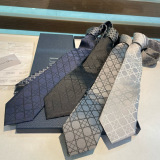 Dior New Men's Silk Vine Pattern Tie