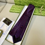 Gucci New Classic Men's GG Logo Silk Tie