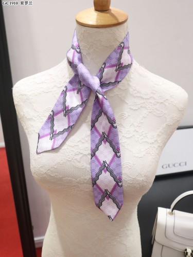 Gucci Fashion Snake Diamond Jacquard Hair Strap Size: 5x86 CM