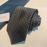 Dior New Classic Men's Silk Vine Pattern Tie
