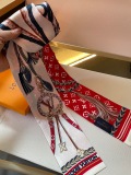 Louis Vuitton New Classic Logo Jacquard Hair Strap Size: 8x120 CM