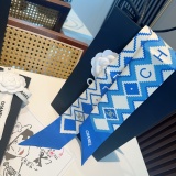 Chanel New Fashion Twilly Silk Hair Strap 6x120 CM