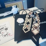 Chanel New Fashion Twilly Silk Hair Strap 6x120 CM