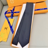 Louis Vuitton New Classic Men's Checkered Silk Tie
