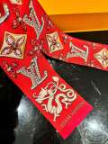Louis Vuitton Classic Golden Dragon New Year Logo Jacquard Headband Size: 8x120 CM
