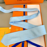 Louis Vuitton New Classic Men's Logo Silk Tie