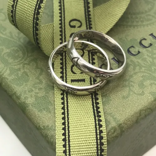 Gucci Retro Blind for Love Narrow Edition Ring