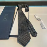 Dior New Classic Men's Silk Vine Pattern Tie