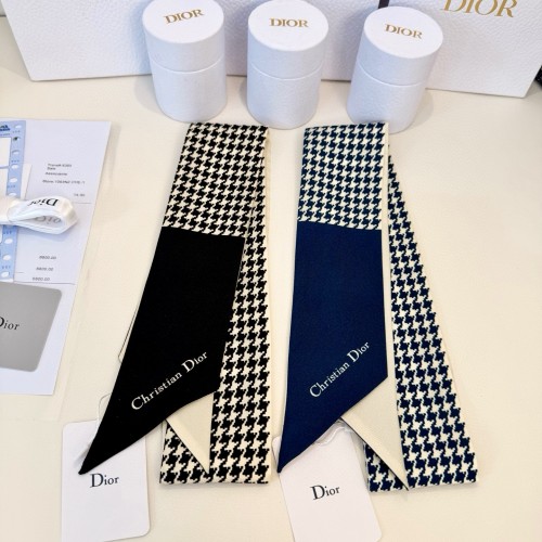 Dior New Classic Silk Scarf Hair Strap Size: 6x105CM