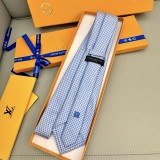 Louis Vuitton New Classic Men's Checkered Silk Tie