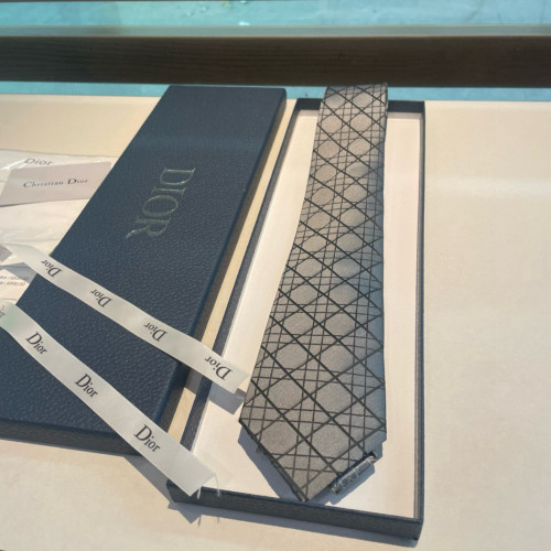 Dior New Men's Silk Vine Pattern Tie