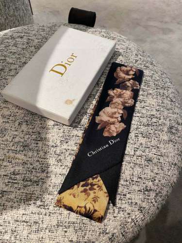 Dior New Fashion Jacquard Silk Hair Strap Size: 6x120 CM