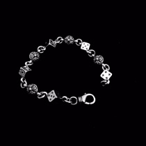 Chrome Hearts Couple Personalized Dice Bracelet Chrome Hearts Couple Personalized Dice Bracelet