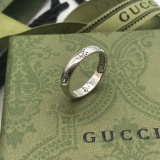 Gucci Retro Blind for Love Narrow Edition Ring