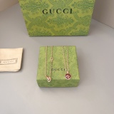 Gucci New Fashion Interlocking 18K Gold Necklace
