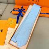 Louis Vuitton New Classic Men's Logo Silk Tie