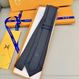 Louis Vuitton New Classic Men's Checkered Silk Tie