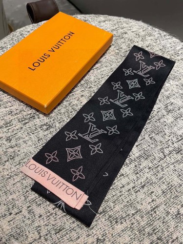 Louis Vuitton Classic Logo Jacquard Hair Strap Size: 8x120 CM