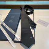 Dior New Classic Men's Embroidered Logo Tie