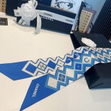 Chanel New Fashion Twilly Silk Hair Strap 6x120 CM