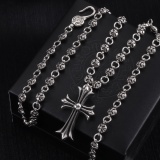 Chrome Hearts New Couple Retro Cross Necklace