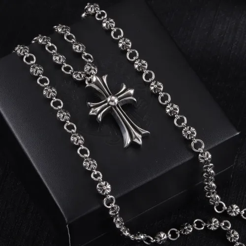 Chrome Hearts New Couple Retro Cross Necklace