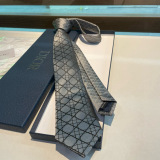 Dior New Men's Silk Vine Pattern Tie