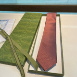 Gucci New Classic Men's GG Logo Silk Tie