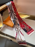 Louis Vuitton New Classic Logo Jacquard Hair Strap Size: 8x120 CM