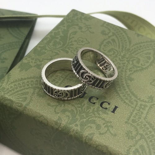 Gucci Retro Gear Double G Ring