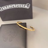 Chrome Hearts New Fashion 3D Gold Bracelet