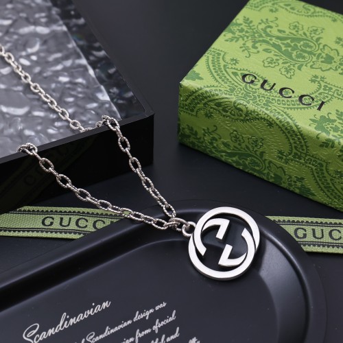 Gucci New Trendy Retro Double G Necklace