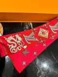 Louis Vuitton Classic Golden Dragon New Year Logo Jacquard Headband Size: 8x120 CM