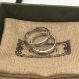 Gucci Retro Blind for Love Narrow Edition Ring