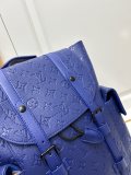 Louis Vuitton Fashion Embossed Logo Backpack Size: 41 × 48x13CM