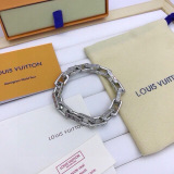 Louis Vuitton New Classic Silver Chain Bracelet