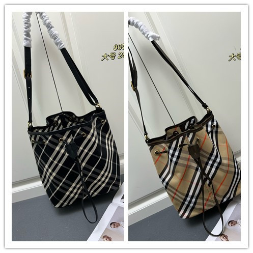 Burberry Classic Grid Water Bucket Basket