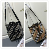 Burberry Classic Grid Water Bucket Basket