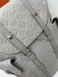 Louis Vuitton Fashion Embossed Logo Backpack Size: 41 × 48x13CM