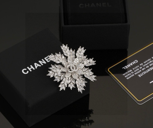 Chanel New Elegant Snowflake Brooch