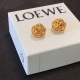 Loewe Retro Wrapped Silk 3D Hanging Earrings
