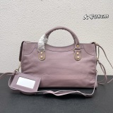 Balenciaga Classic Retro Sheepskin Motorcycle Bag