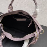 Balenciaga Classic Retro Sheepskin Motorcycle Bag