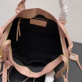 Balenciaga Classic Retro Sheepskin Motorcycle Bag