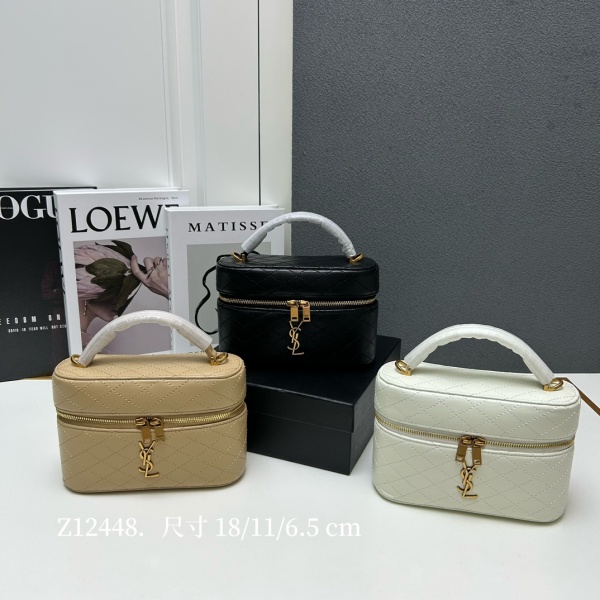 Yves Saint Laurent New Classic Sheepskin Double Zipper Handbag Size: 18 × 11 × 6.5 CM