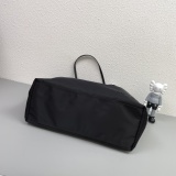 Prada New Classic Enamel Triangle Logo Nylon Tote Bag Size: 40 × 34 × 16 CM