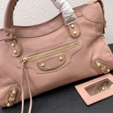 Balenciaga Classic Retro Sheepskin Motorcycle Bag