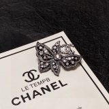 Chanel New Fashion Full Diamond Butterfly Brooch