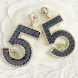 Chanel New Fashion Denim Imitation No.5 Earstuds
