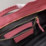 Balenciaga Classic Retro Sheepskin Motorcycle Bag